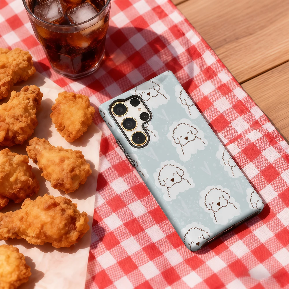 حافظة هاتف بودل بيضاء غريبة الأطوار لهاتف سامسونج جالاكسي S25 Ultra S24 S23 Ultra Plus غطاء خلفي بطبقة مزدوجة مقاوم للصدمات