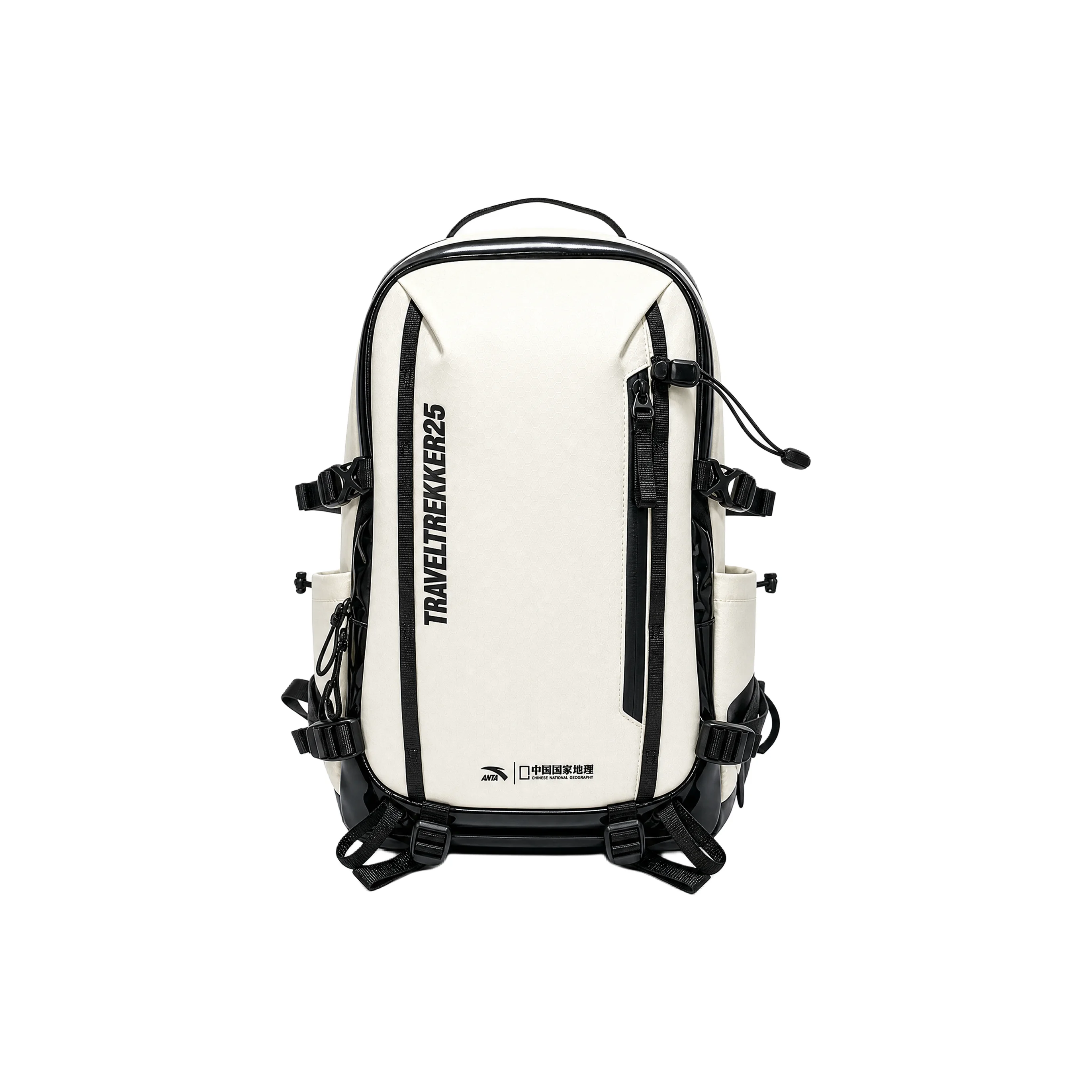 Anta Polyester Backpacks Regular Unisex Coix Seeds White 192646151D-1