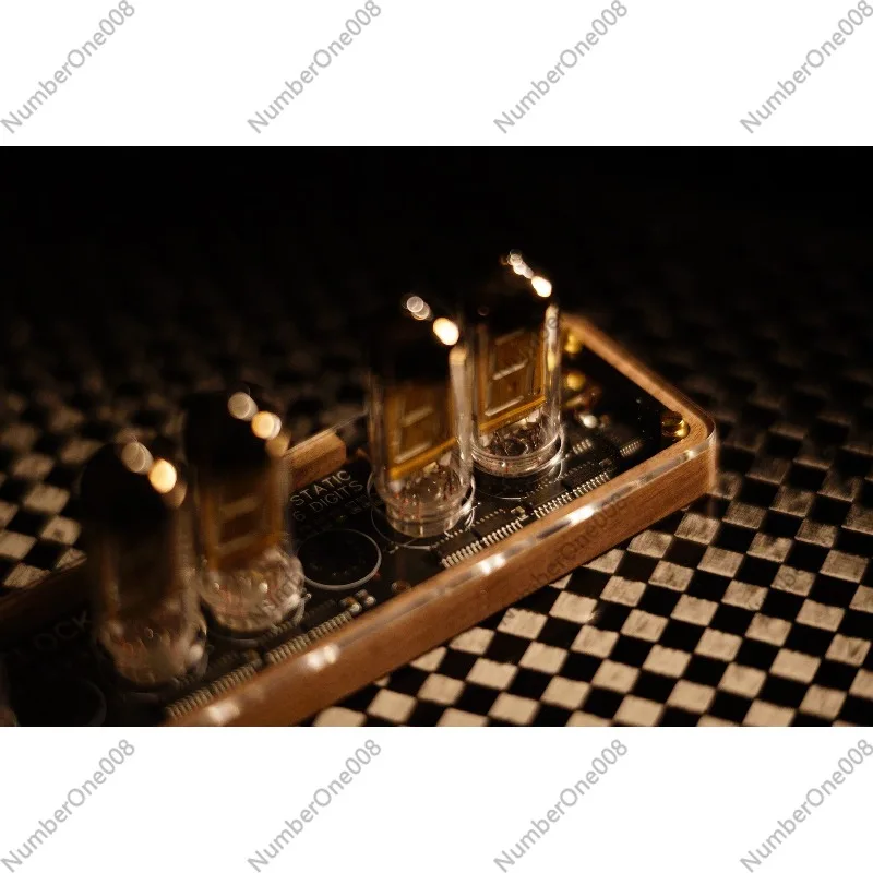 4 Bit IV11 VFD Clock Four-Digit Fluorescent Tube Driver Board Glow Tube Clock