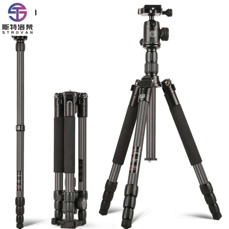 

Multifunctional Carbon Fiber Tripod Professional Portable Photography Stand SLR Photographic Tripod