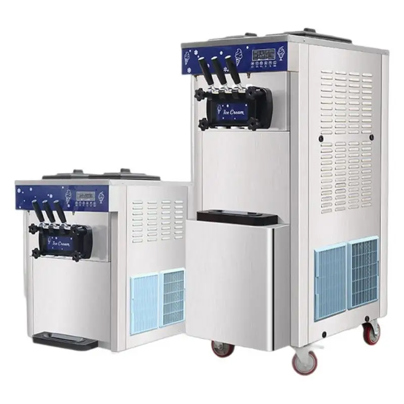 

Commercial Soft Ice Cream Maker Multifunctional Ice Cream Cone Machine Milk Tea Shop Automatic Ice Cream Machine