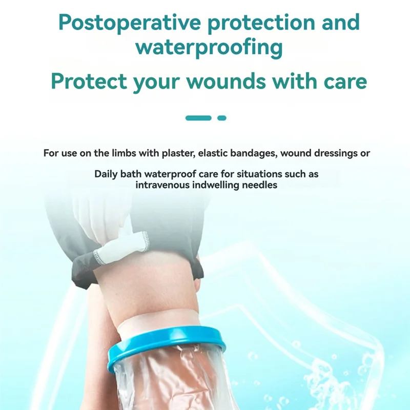 

Waterproof Shower Cover Bandage Adult Sealed Cast Bandage Protector Wound Fracture Cover Shower Health Care-Best Selling