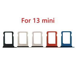 For iPhone 13 mini 13mini Single SIM Card Tray Slot Replacement Parts Holder for iPhone 13 mini Single SIM Tray