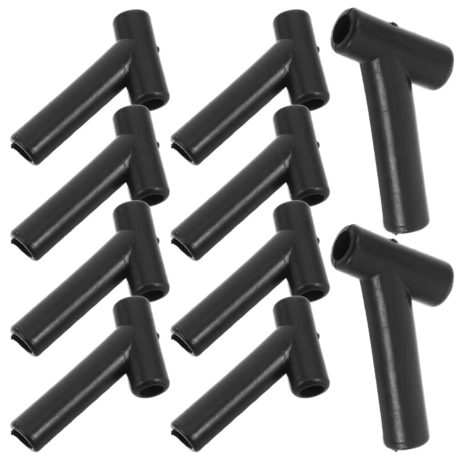 10Pcs 3 Way Kite Adapters Durable Plastic Connectors for Sports Kite Making and Repair Supplies Flying Toy Connectors
