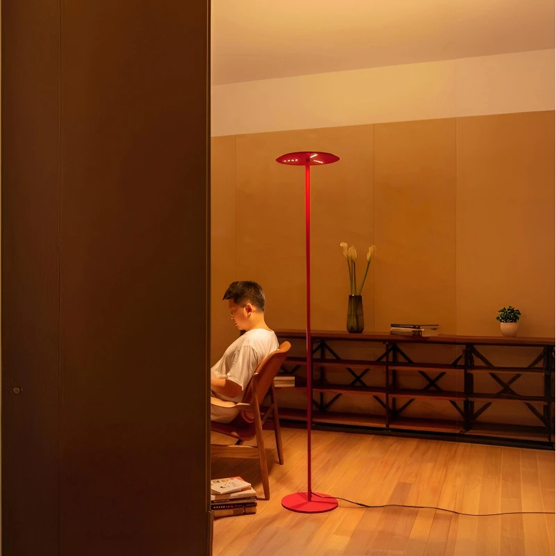 

Floor lamp/living room bedroom atmosphere floor lamp feel control: up and down and shine independently