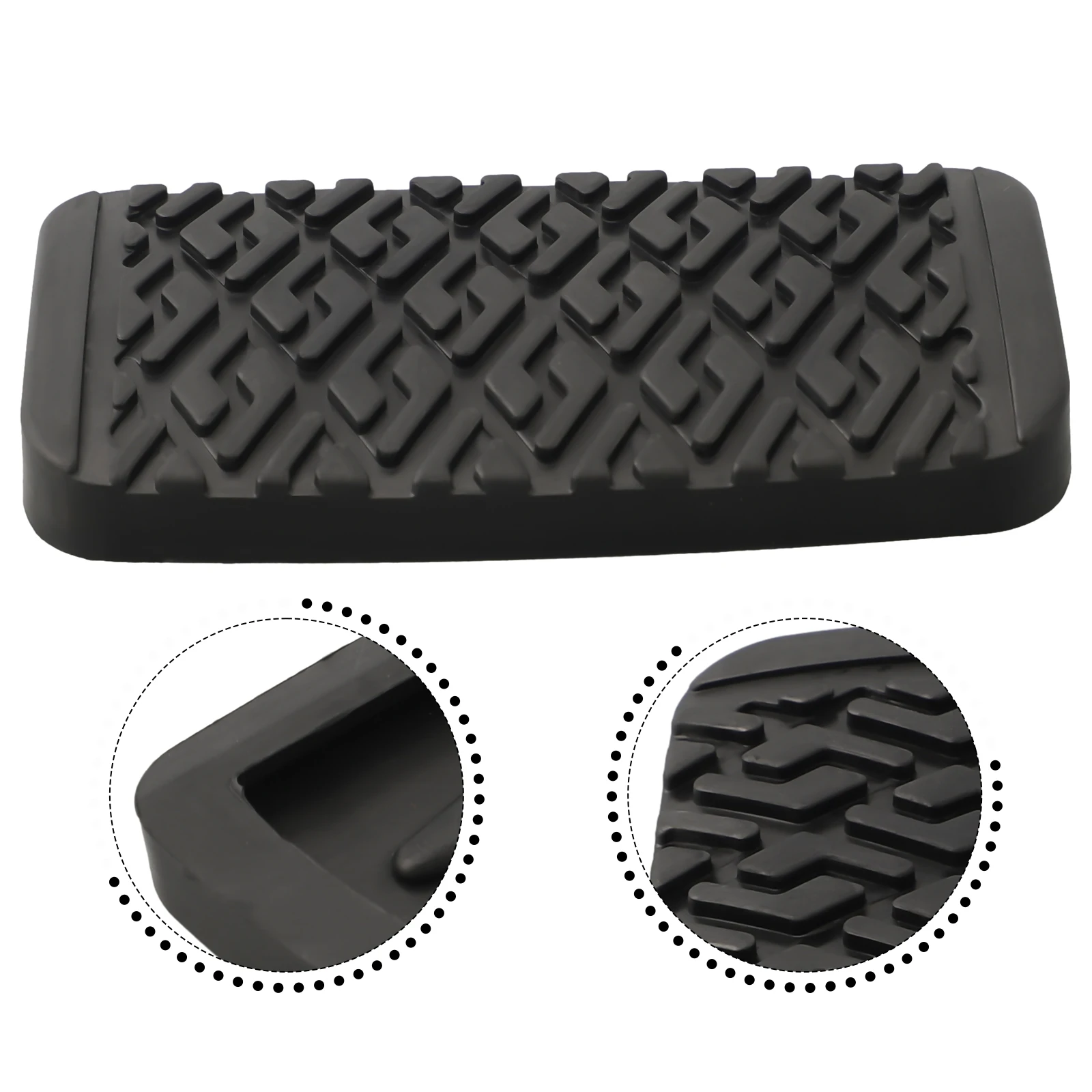 Cover Brake Pedal Rubber 1 Pcs Black Car Accessories Direct Replacement Practical To Use For Corolla 1975-2008 High Quality