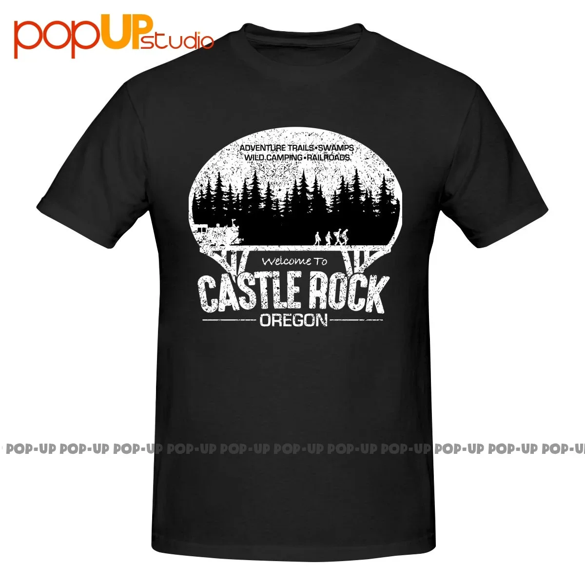 Stand By Me Inspired Castle Rock Retro Movie 80S Adventure Shirt T-shirt Tee Soft Hipster