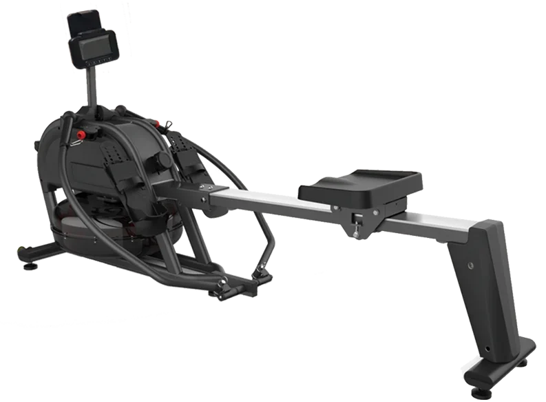 Home double paddle rowing machine, water magnetic double resistance silent aerobic exercise, rowing exercise, heart and lungs