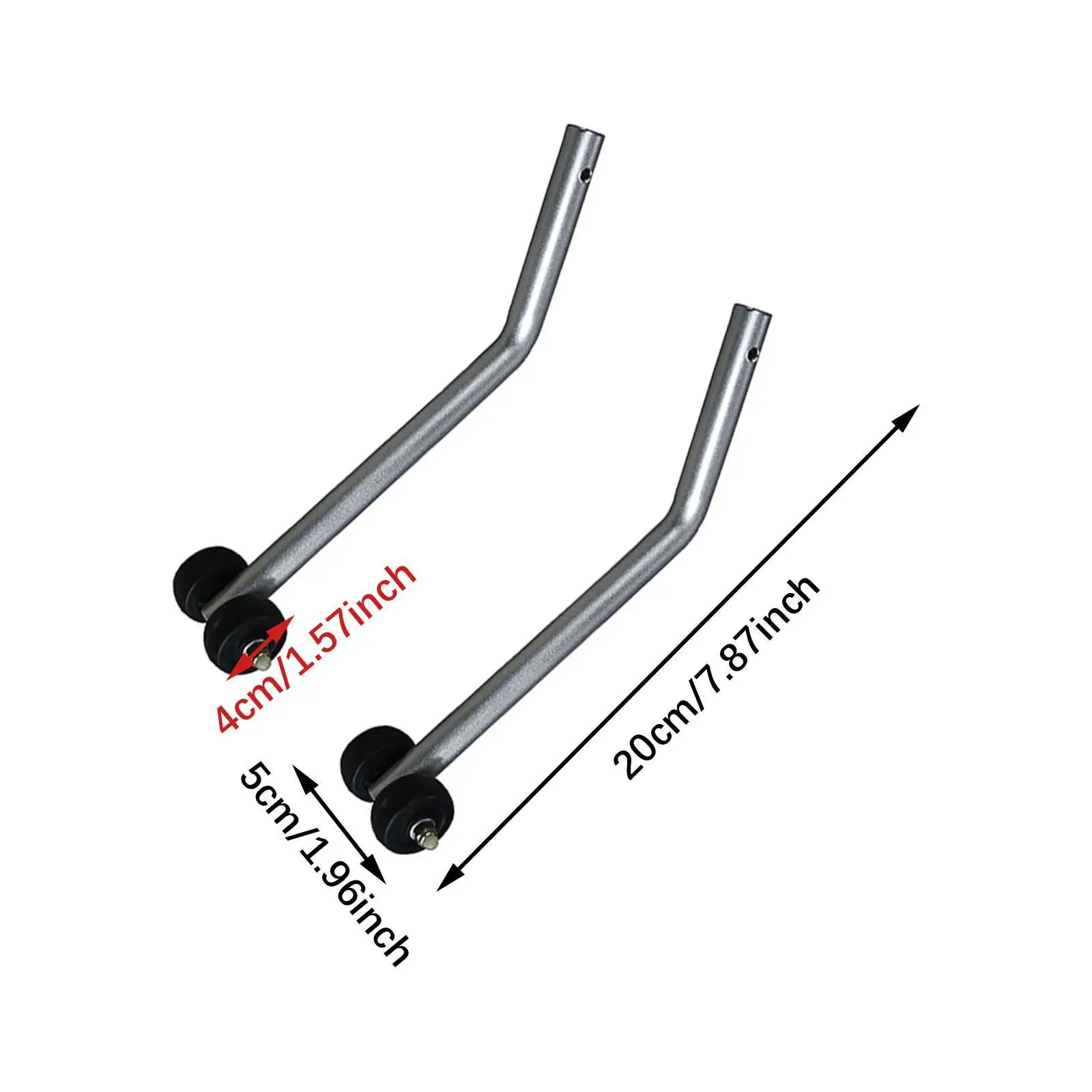 2x Anti Rollovers Easy to Use Fall Prevention Accessory Auxiliary Uphill Replacement Wheels