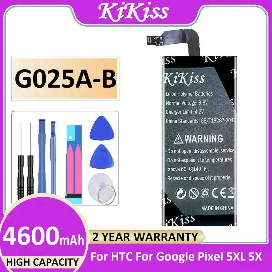 

4600Mah Reliable Power Supply For Htc Google Pixel 5XL 5X Long-Lasting Performance G025A-B Mobile Phone Battery