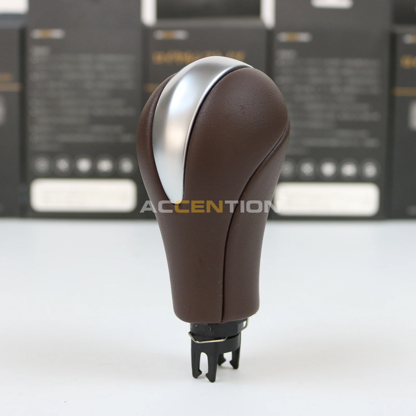 Brown Leather Gear Shift Knob Shifter Knob For Infiniti G25 G37 FX37 EX37 QX70 Q60 QX50