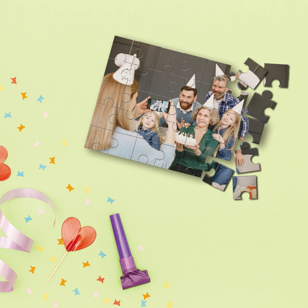 5 style cool kids play Personalized Picture Personalised Decompression Puzzles For Children Toy Commemorative gifts