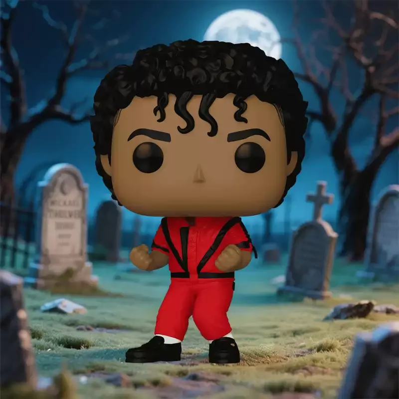 

Michael Jackson Funko Pop Music Thriller/Rock with You MJ - Related Products Figure Toy Collectible Model Ornaments Gift for Boy