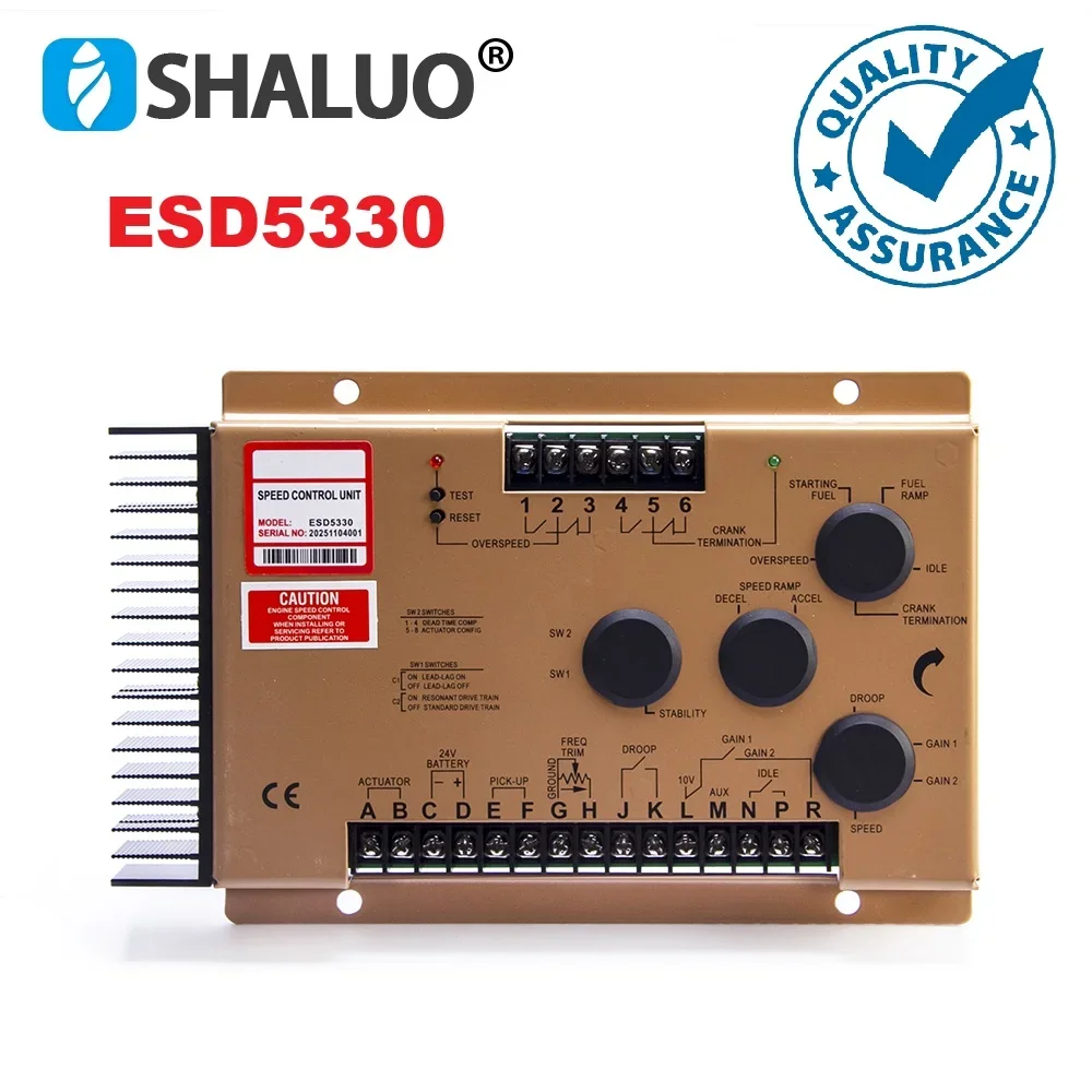 

New Arrival ESD5330 Diesel Engine Speed Control Unit Governor Controller Generator Parts Speed Regulator for Heavy Duty Actuator