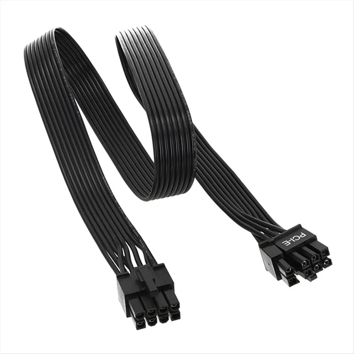 (A23G) 8 Pin GPU Power Cable PSU 8 Pin to 6+2 Pin GPU Male to Male Power Cable for Thermaltake, ARESGAME Modular Power Supply