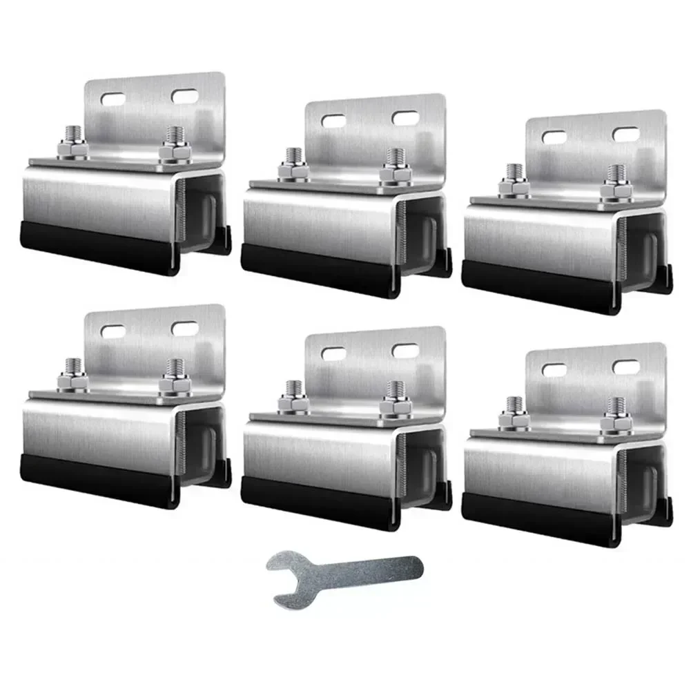 

6/4 шт. комплекты для крепления багажника на крышу фургона, фотоэлектрические кронштейны для автофургонов с гаечным ключом для PROMASTER, для боксера, DUCATO и JUMPER, новые