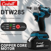 For Makita DTW285 280N.m Brushless Electric Wrench Cordless Electric Impact Wrench High Torque 18V Auto Repair Electric Tool