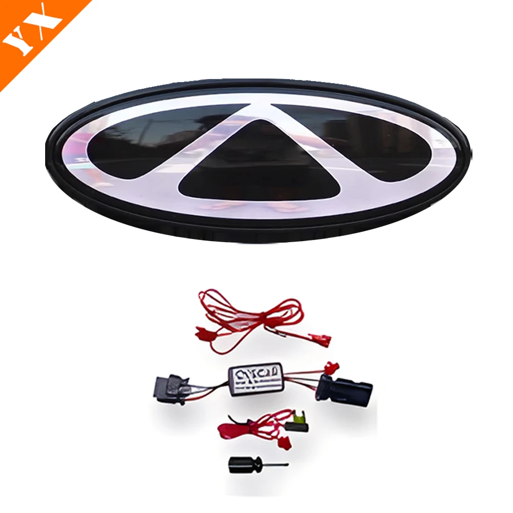 For Chery 8 PRO MAX 8 PLUS 7 PLUS 7 PRO MAX Omoda 5 LED Front Car Logo Decoration Front Logo Car Start Light At Night Controller