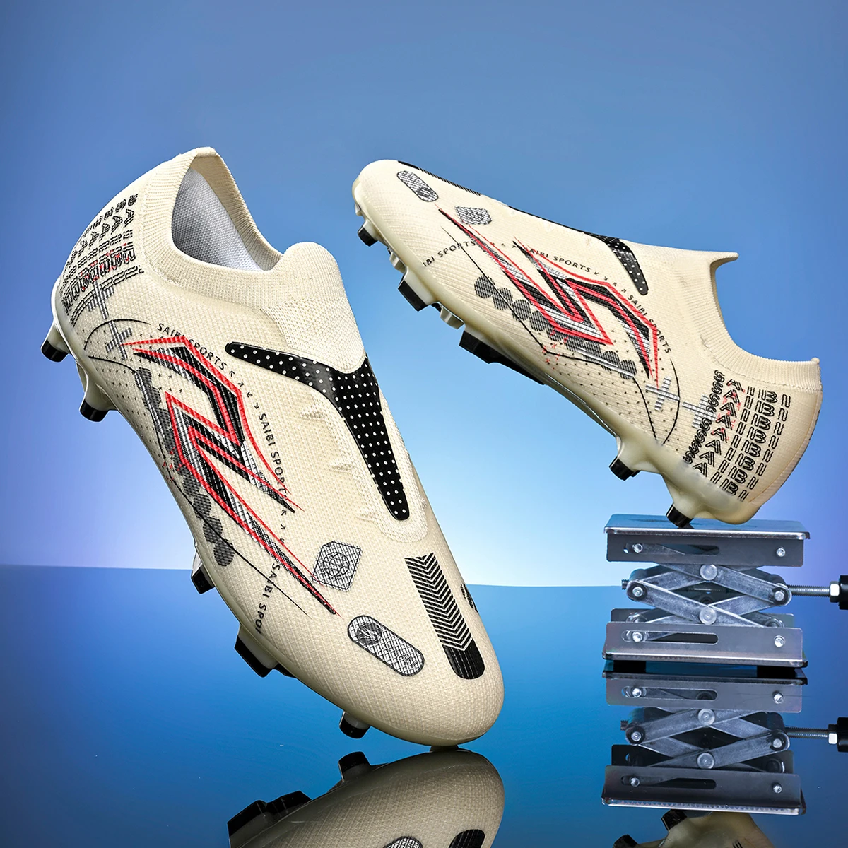 

Premium AG FG Soccer cleats PU Fabric Soft Touch Upper TPU Anti-slip Sole Reliable Quality For Training And Competition