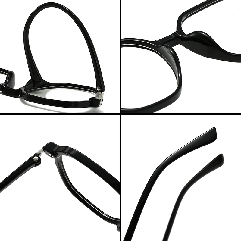 نظارات KAROS للجنسين تحجب الضوء الأزرق الهندسي، إطار TR90 مع عدسات طبية للقراءة والشاشات الرقمية #6