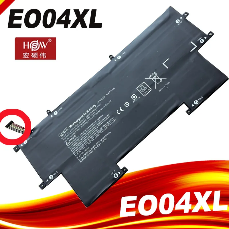 SeagullStar EO04XL E004XL Battery For HP EliteBook Folio G1 Subnotebook Series 827927-1B1 827927-1C1 828226-005 HSTNN-I73C 38WH