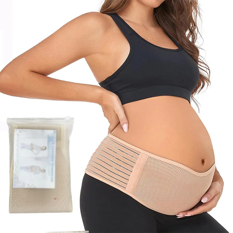 Pregnant women's abdominal support belt, waist belt, pelvic support belt, mid pregnancy and pre pregnancy special breathable