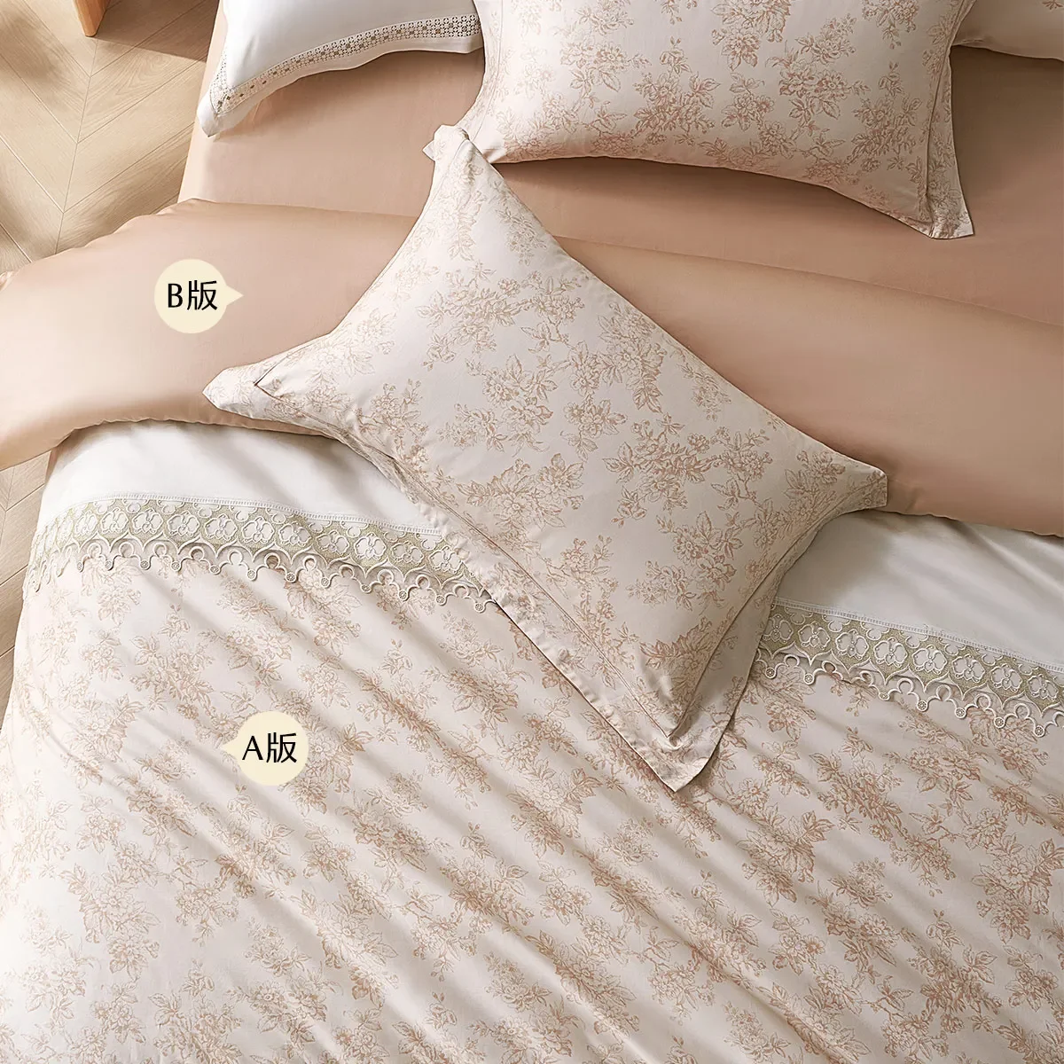 

Long-staple cotton quilt cover, cotton single-piece breathable bedding quilt cover