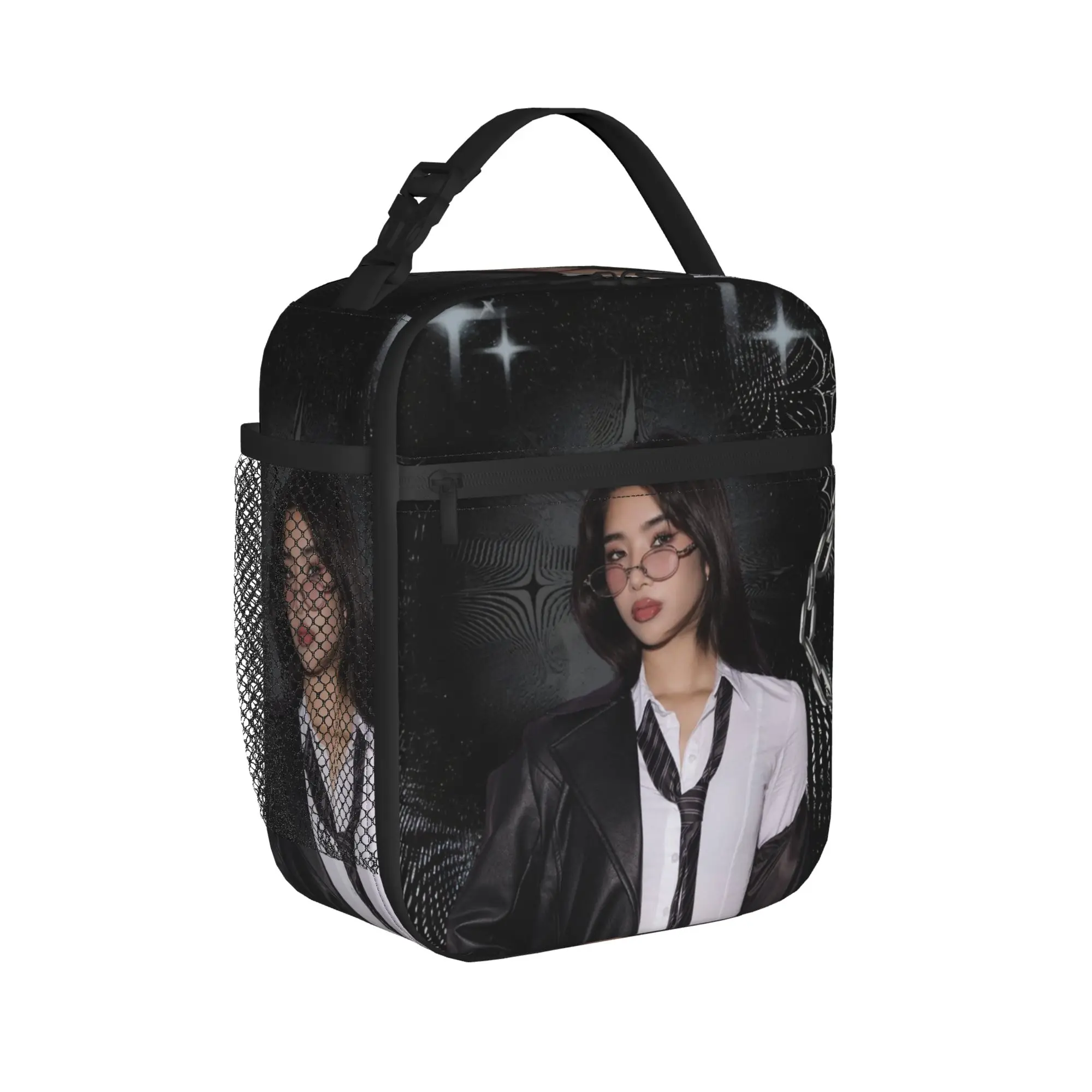 Katseyes Sophia Kpop Girl Group Thermal Insulated Lunch Bag for Work  Portable Food Container Bags Thermal Cooler Food Box