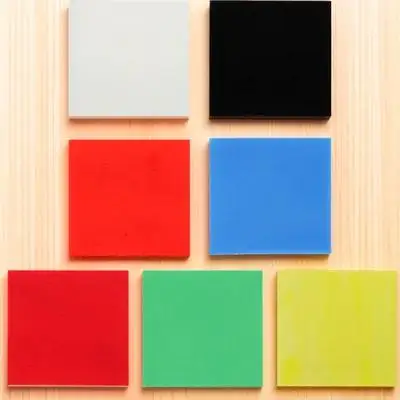 

7pcs Glass Sheets Microwave Melt Diy Jewelry Making Fusing Art Supplies Square Kiln Fusing Material Hot Melt Glass