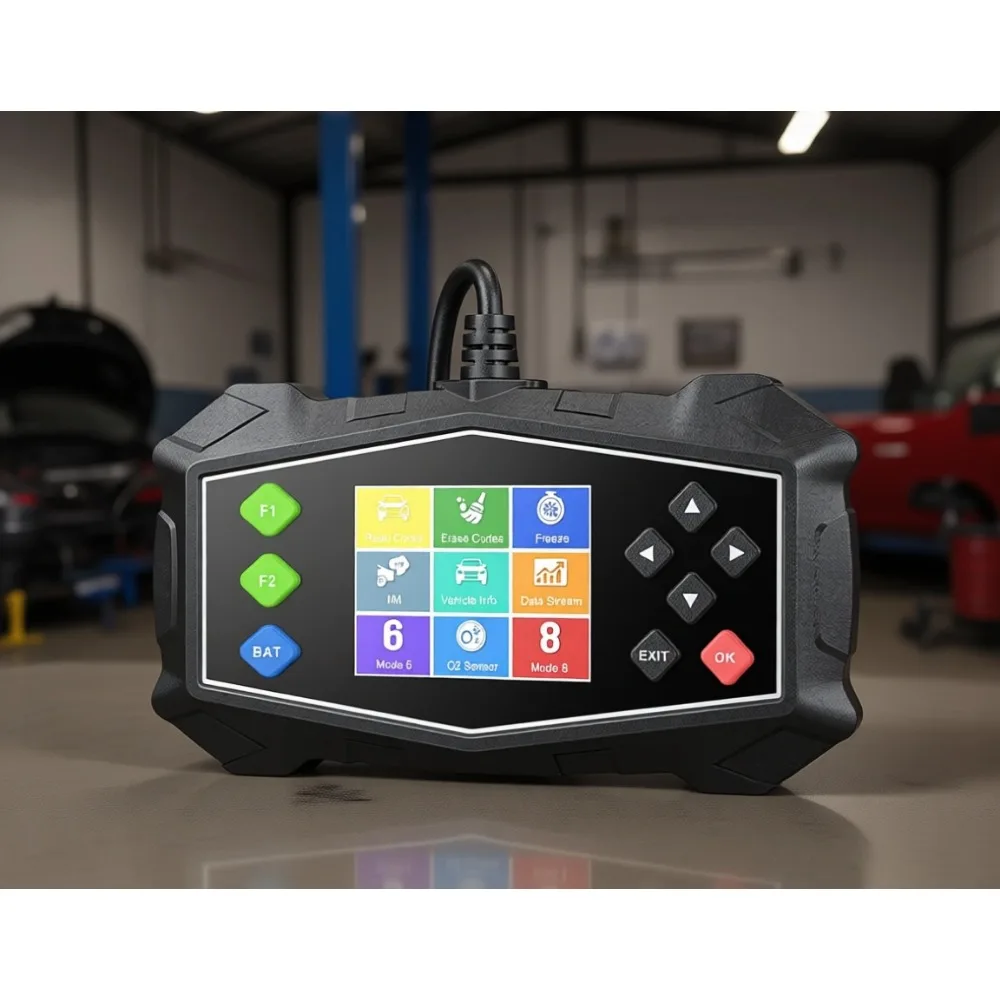 

Диагностический сканер OBD2: проверка индикатора двигателя, тест аккумулятора, датчик EVAP O2, проверка готовности I/M, все протоколы для автомобилей