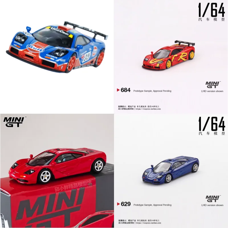 

В наличии 1:64 McLaren F1GTR Gulf # Литая под давлением модель автомобиля из сплава Gulf 33, игрушка для мальчиков, коллекционное украшение для взрослых.