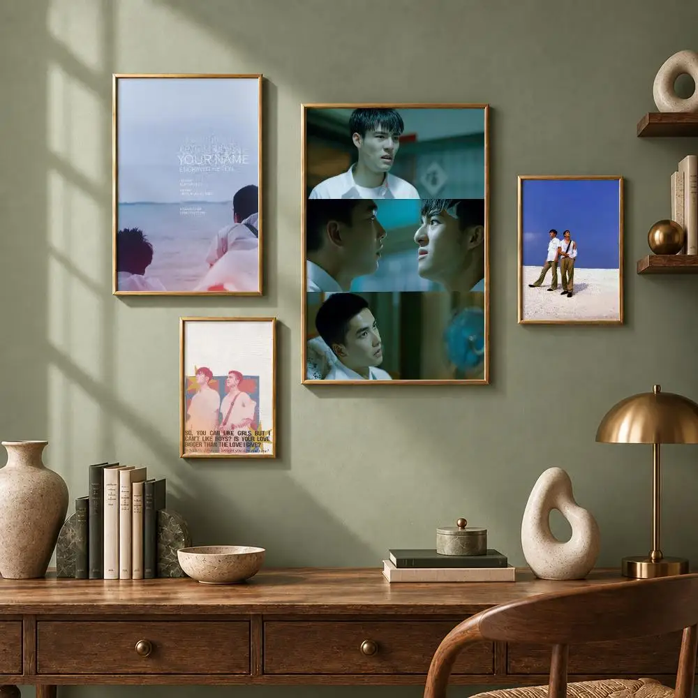 Romantic Movie Y-Your Name Engraved HereinS Poster HD Self-Adhesive No Residue After Removal Ideal for All Kinds of Wall Decor