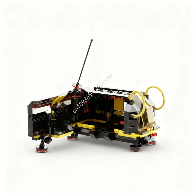 314pcs MOC Planetary Outpost Blacktron Renegade Space I Model Building Blocks Construction Festival Gifts Idea Toy Brick