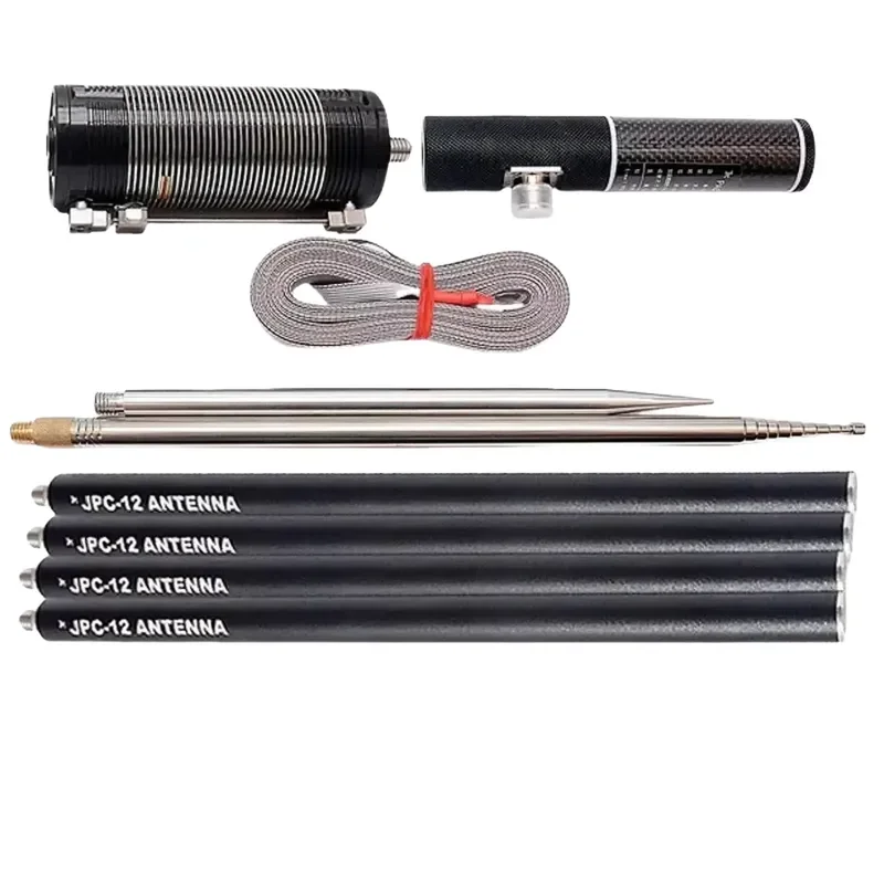 Deluxe Version Pac-12 Portable GP Shortwave Antenna JPC-12 Outdoor Balcony Rack Mount