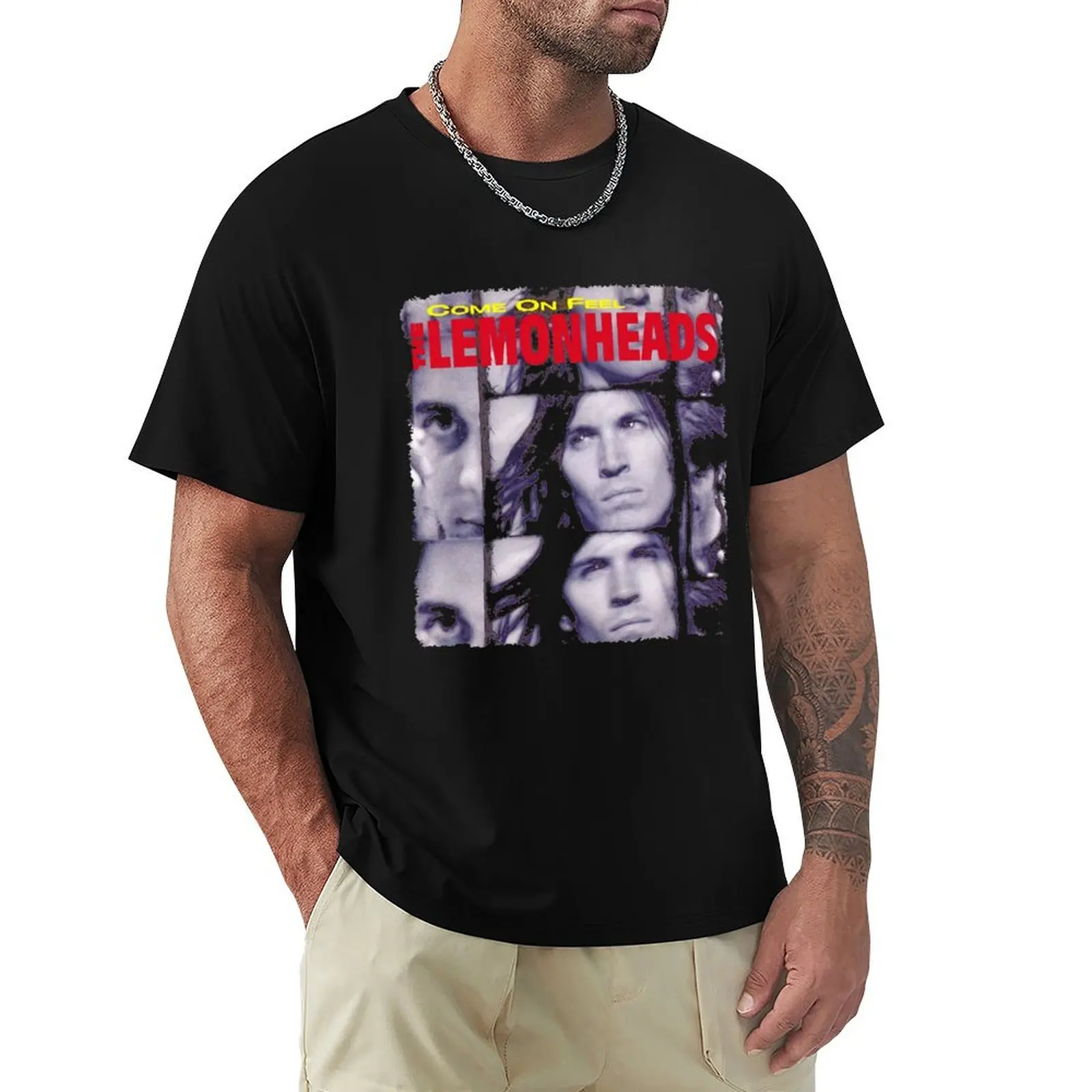 Look The Parsons Lemonheads Backyard Replica T-Shirt Quick Dry Training Short Sleeve Tee