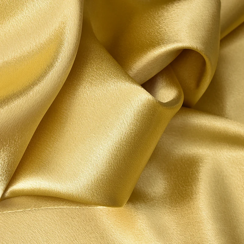 Satin Fabric With Shine Effect For Dressmaking Wedding Crepe Back Bridal Satin Fabric Crystal Duchess Satin Fabric Well Draped