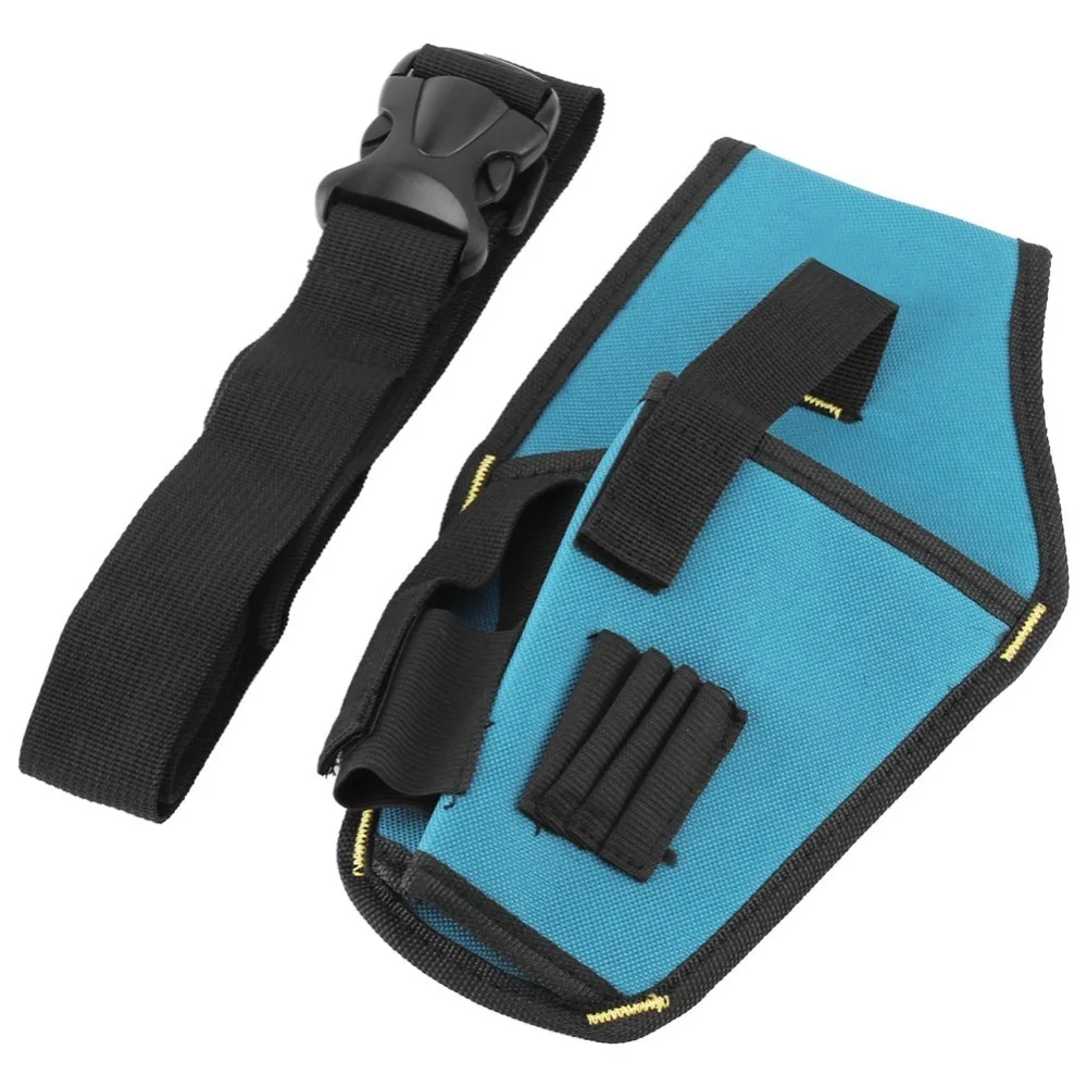 Oxford Fabric Drill Waist Adjustable Waist Belt Quick-Release Buckle Waist Tool Storage Bag With Belt Heavy Duty Driver Tool Bag
