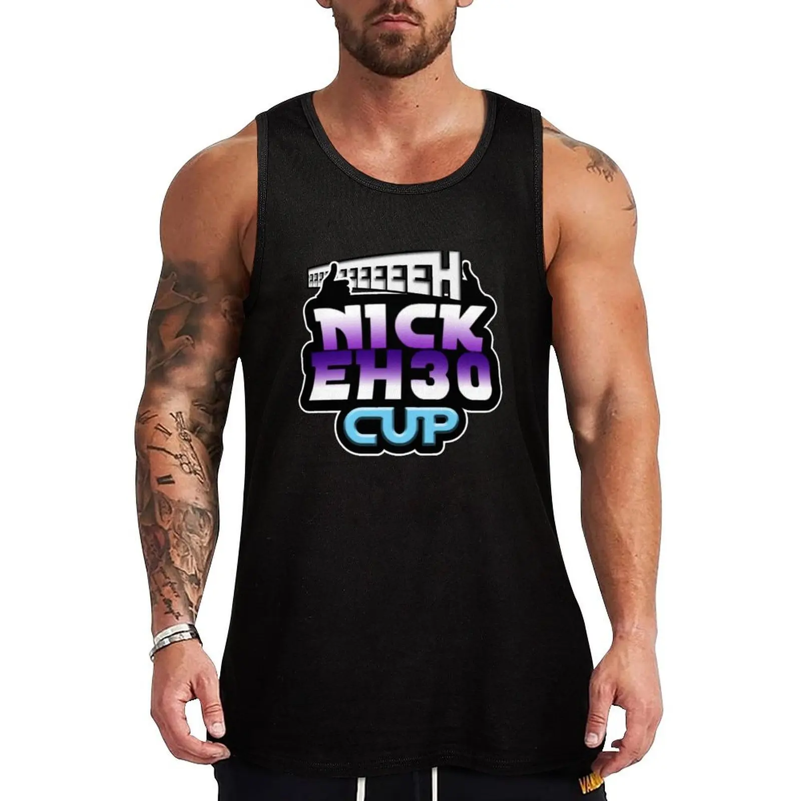 

Nick Eh 30 Cup Collection Tank Top mens gym clothes Gym wear Working vest Men's vest