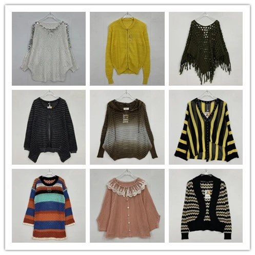 

Винтажный вязаный крючком кардиган ручной работы с цветочным принтом и запахом, длинный светящийся милый круглый летний свитер T5