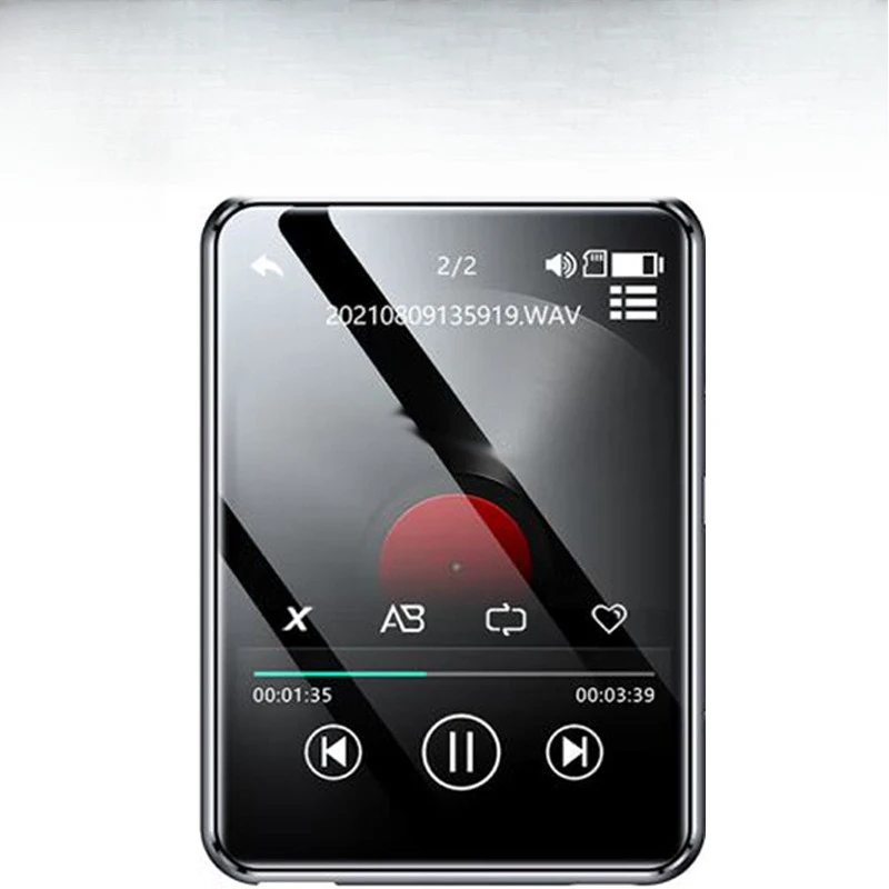 

Full touch 2.4 inch MP3/MP4 Bluetooth music player sports e-book dictionary external playback