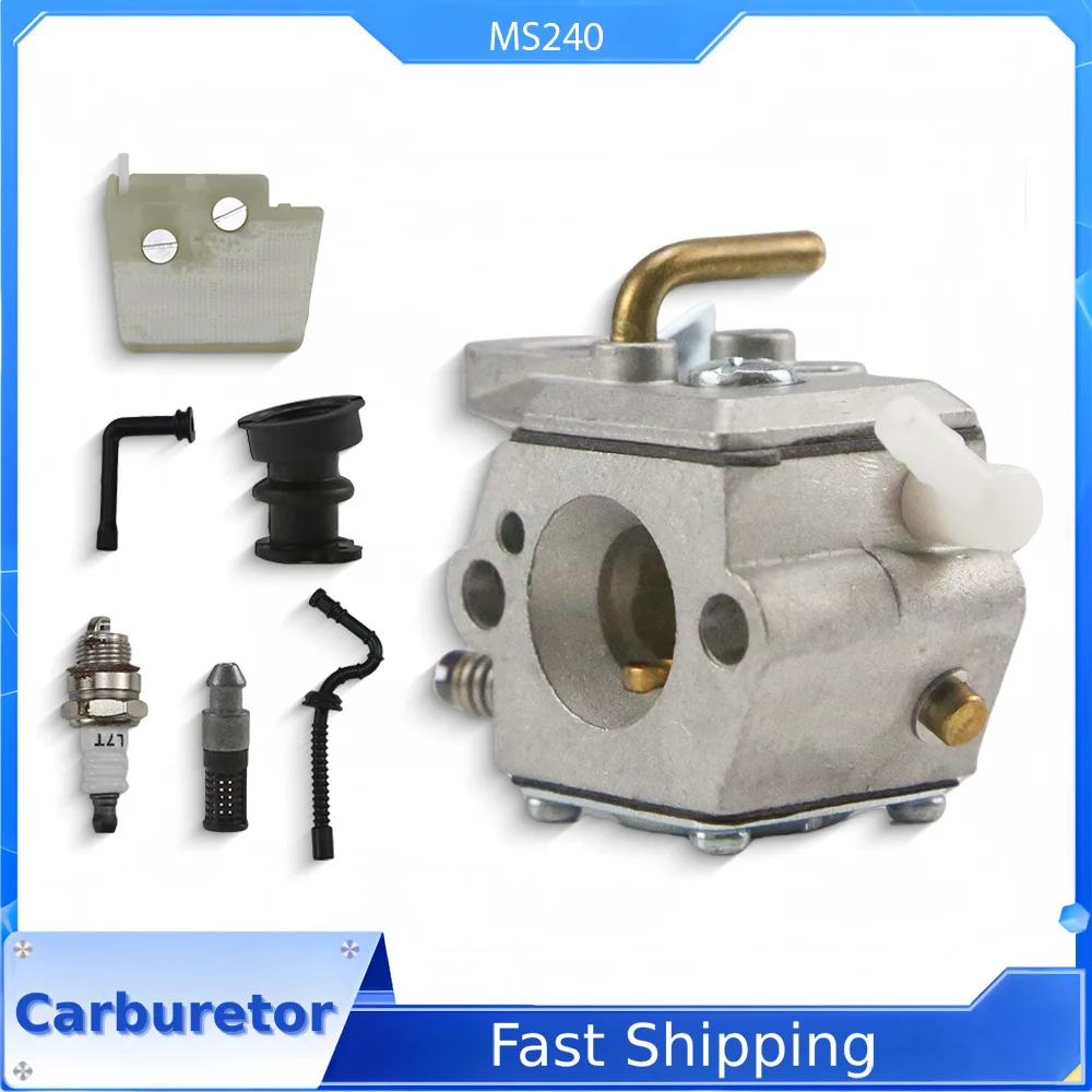 Chainsaw Carburetor For STIHL 024 026 MS240 MS260 024AV 024S Replace Walbro WT194 Carb