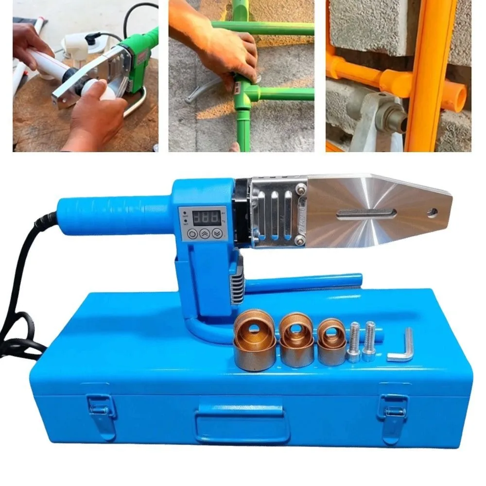 Constant Temperature Quick-Heat Welding Machine 20-32/20-63 50Hz Heat Fuse Water Pipe Welder New Design EU Plug