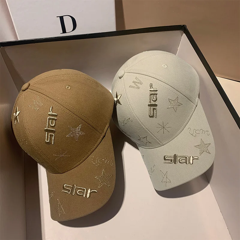 High Quality Fashion Letter Embroidered Cotton Baseball Cap Snapback Men Women Hip Hop Dad Trucker Hat Outdoor Travel Female