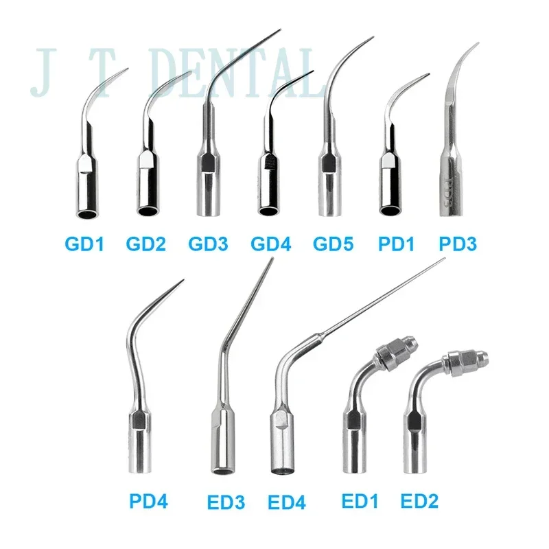 5 pcs pack dental scaler tips，Fit fo EMS/Woodpecker/DTE/France SATELEC/NSK/Baolai/SKL Ultrasonic Scaler，NSK Pneumatic Scaler