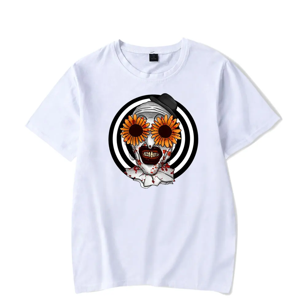 Terrifier 2 Art the Clown Vintage 90s T-Shirt Men and Woman Short Sleeve Women Funny T Shirt Unisex Harajuku Tops