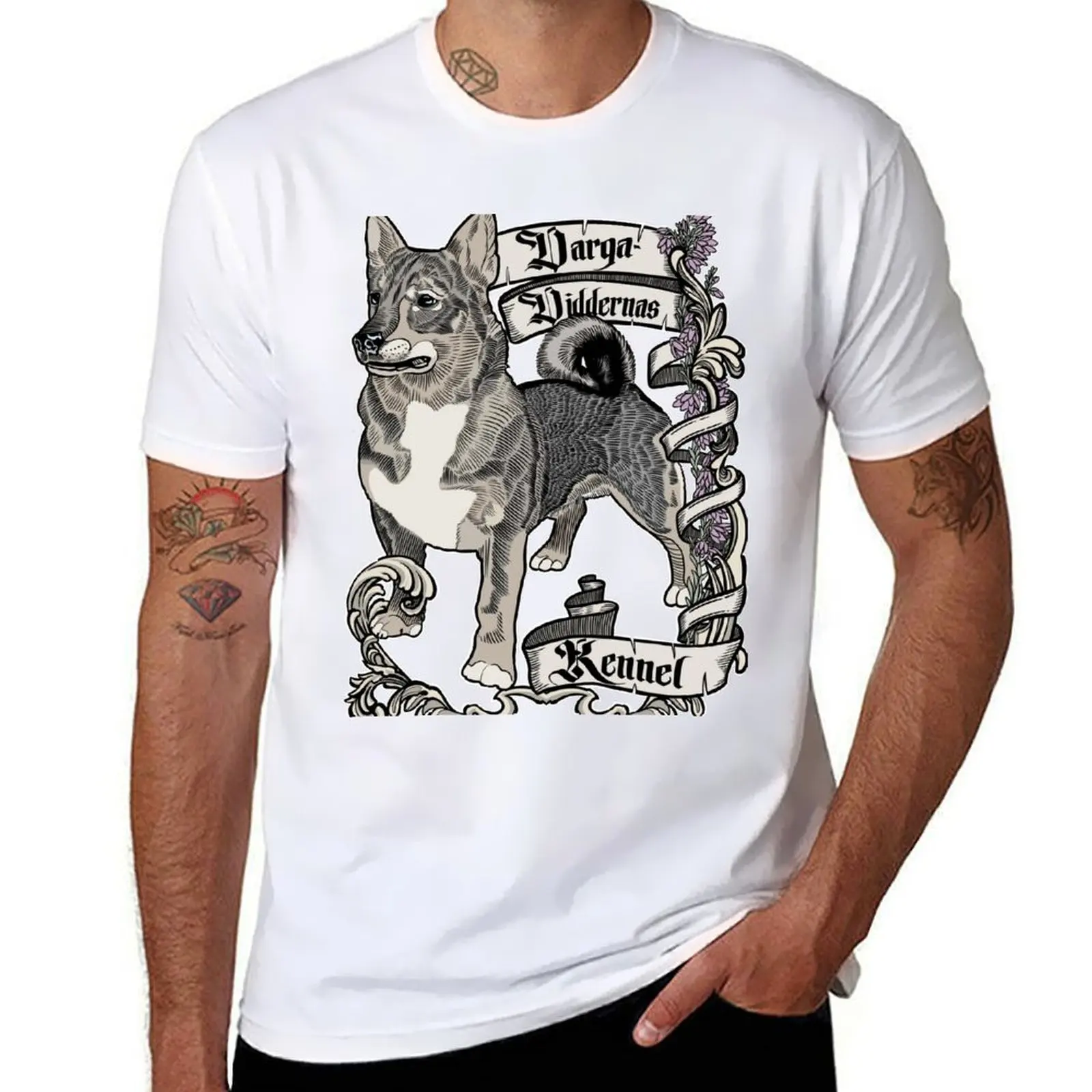 

Vargaviddernas Kennel T-Shirt funny t shirts cotton man t shirt luxury T-Shirt
