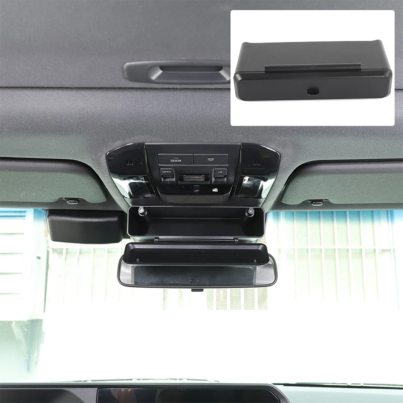 

Для Toyota Prado LC250 2024 + автомобильное внутреннее зеркало заднего вида, ящик для хранения из АБС-пластика, аксессуары для модификации автомобиля