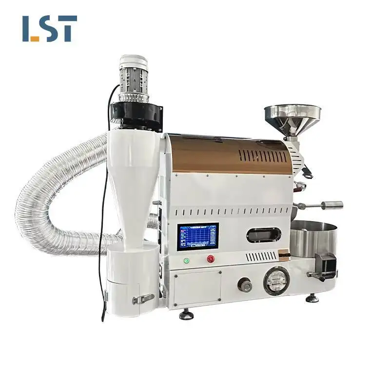 Torréfacteur électrique fabriqué en chine, 1Kg, 2kg, 5kg, séchage et torréfacteur de café Commercial à bon prix