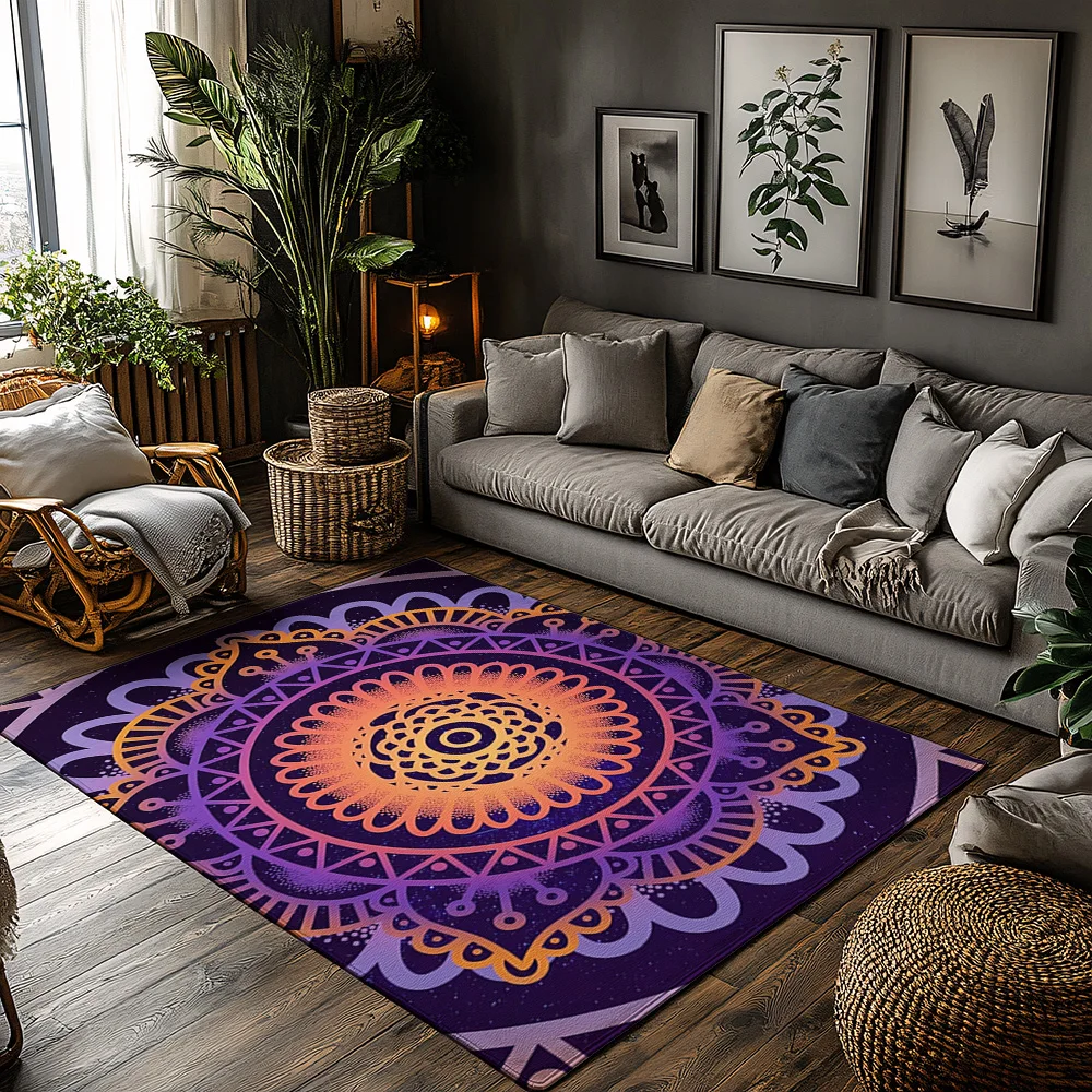 

Ковер в стиле бохо, ковер для гостиной, ковер в персидском стиле, нескользящий напольный коврик, домашний декор, современный абстрактный дизайн, домашний уличный коврик