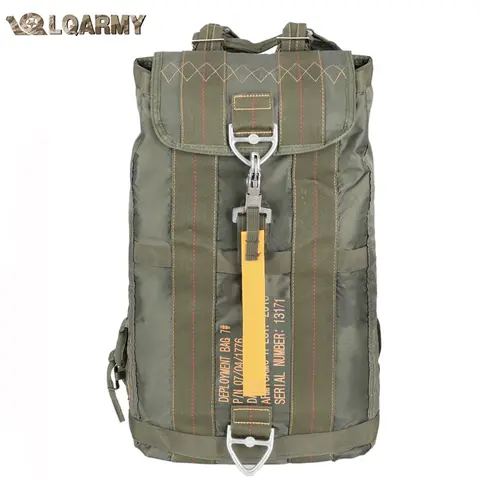 LQARMY Durable All-purpose Backpack Lightweight Carryall Parachute Bag For Outdoor Hunting Trips Hiking School Carry Adventures